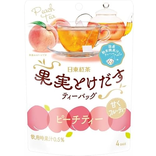 日東 果実とけだすTBピーチティー 7.5g×4（三井農林）の口コミ
